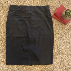 Candies black pencil skirt